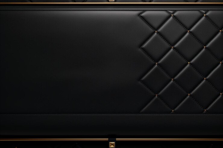 Photo arrière-plan noir de luxe