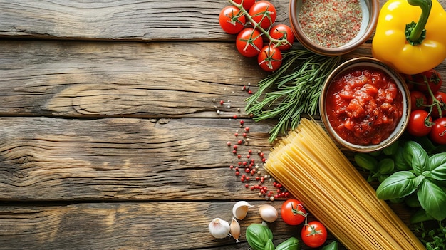 Arrière-plan de la nourriture Arrière-fond de la nourriture italienne avec des pâtes ravioli tomates olives et basilic