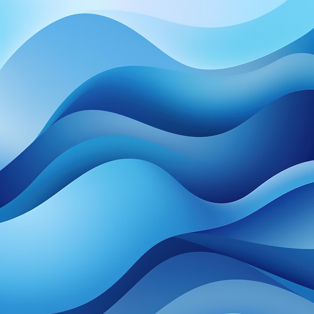 Arrière-plan d'ondes bleues abstraites dans le style des lignes de précision