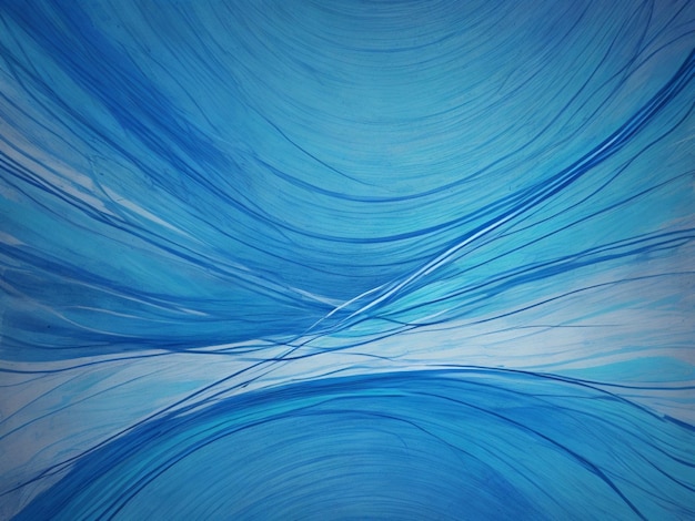 Arrière-plan à ondes bleues abstraites