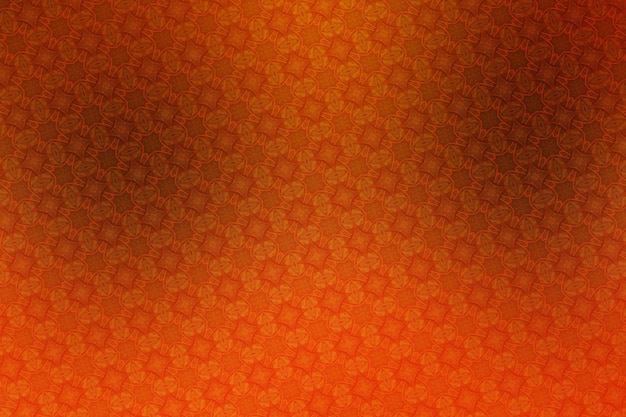 Arrière-plan orange abstrait avec un motif de formes géométriques et de lignes Texture