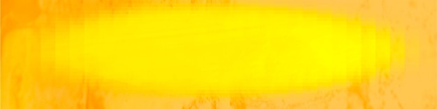 Arrière-plan panoramique abstrait jaune avec espace de copie pour le texte ou l'image