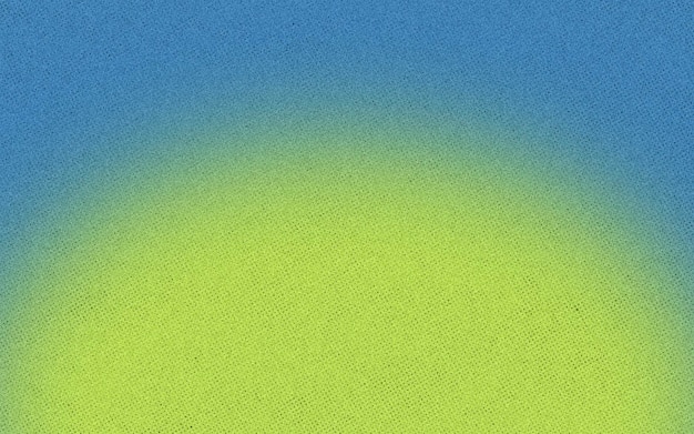 Arrière-plan des particules de gradient jaune vert et bleu