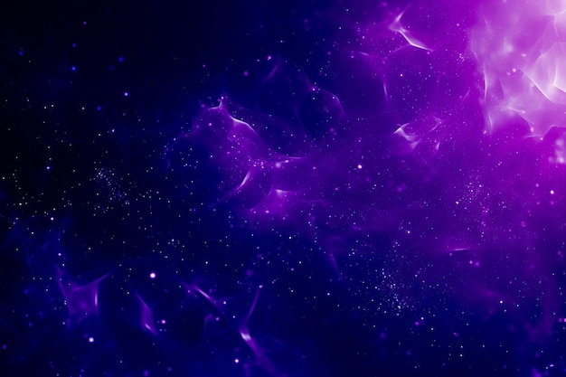 Arrière-plan de particules violettes abstraites