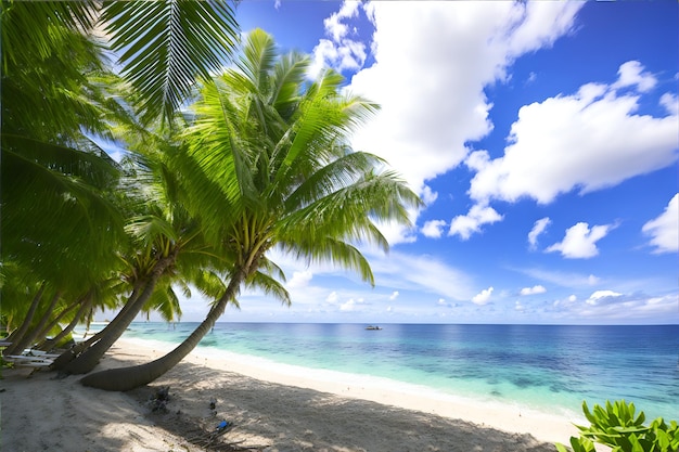 arrière-plan de la plage