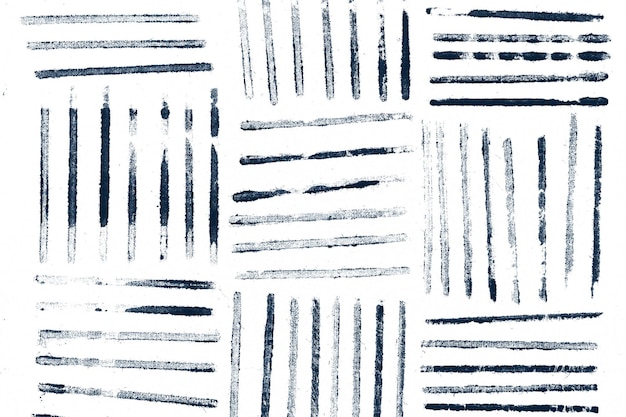 Arrière-plan png à rayures avec des impressions en blocs bleus DIY