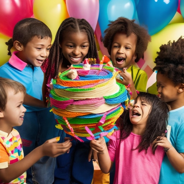 Photo arrière-plan de la posada pinata