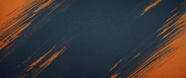 Photo arrière-plan avec des rayures diagonales orange et noire