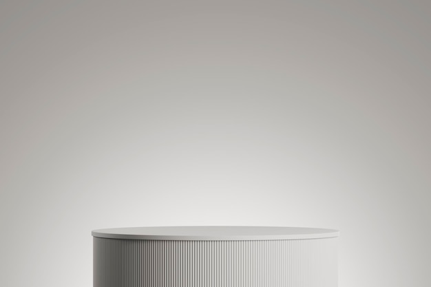 Arrière-plan de rendu 3d avec arche de couleur pastel et porte pour la composition d'images