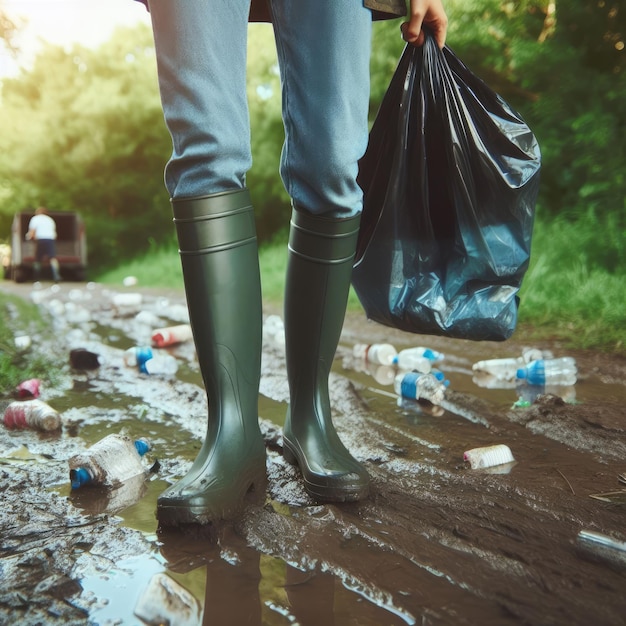 Arrière-plan respectueux de l'environnement