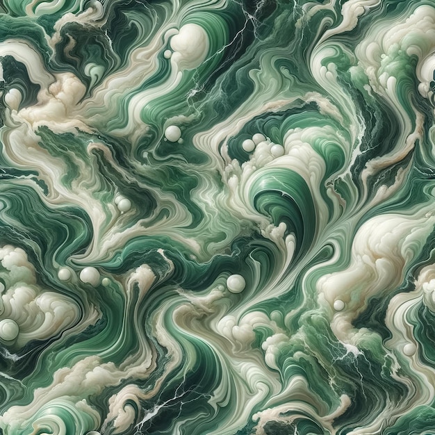 Un arrière-plan sans couture qui imite l'apparence et la texture du marbre vert