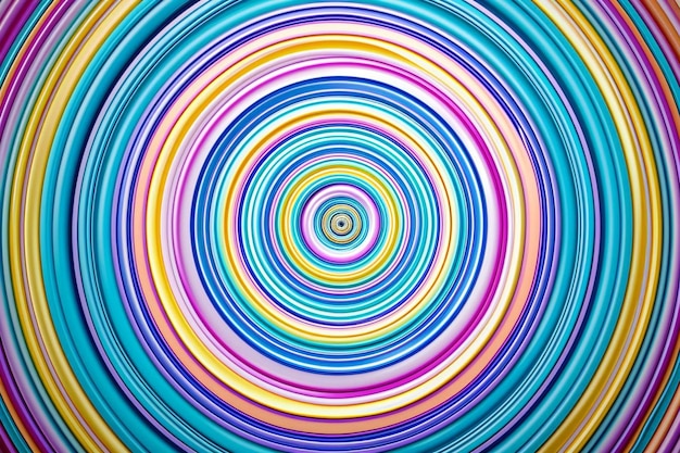 Arrière-plan en spirale multicolore