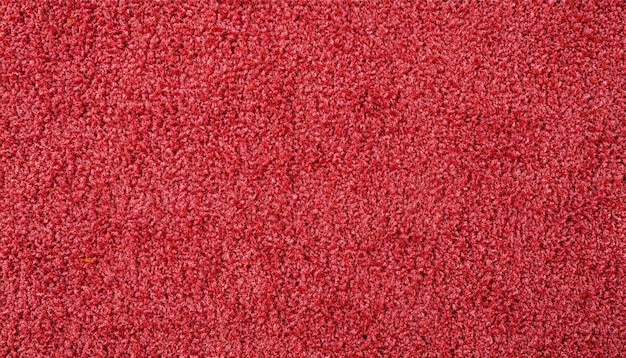 Arrière-plan de tapis à texture rouge vu à plat d'en haut