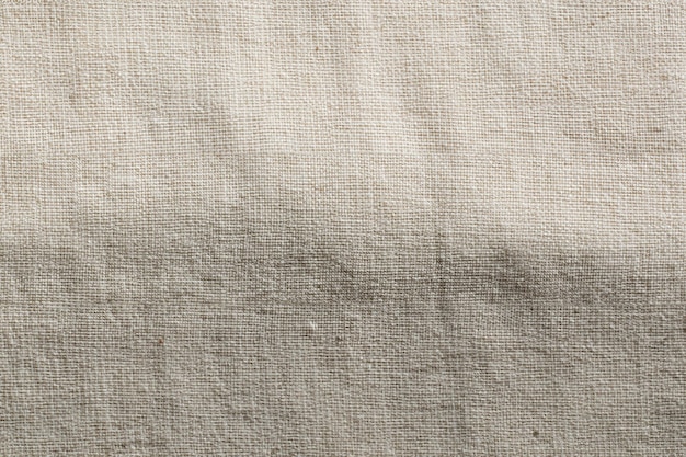 Arrière-plan texturé en calico blanc de près