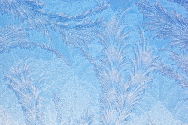 Arrière-plan de texture de cristal de glace bleue