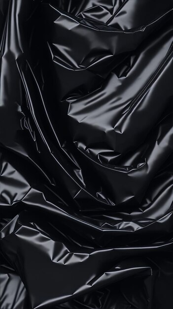 Photo arrière-plan à texture d'enveloppe plastique noire
