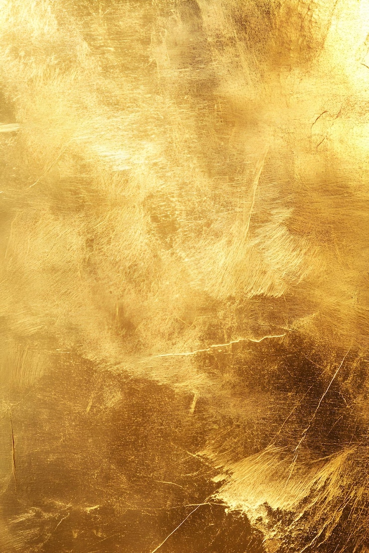 Photo arrière-plan à texture de feuille d'or abstraite