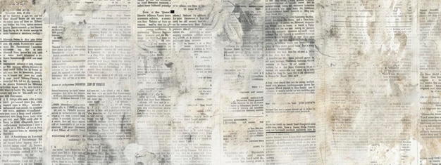 Photo arrière-plan de texture de journal vintage