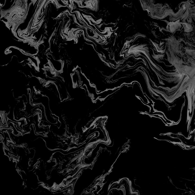 Arrière-plan à texture liquide noire