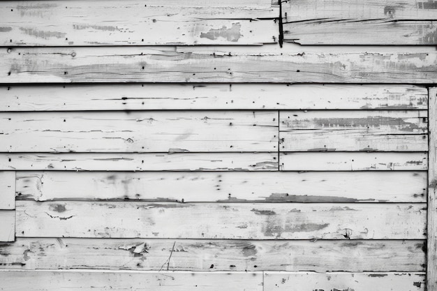 Arrière-plan à texture de mur en bois rustique blanc