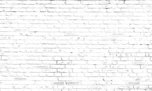 Photo arrière-plan de texture de mur de brique blanche