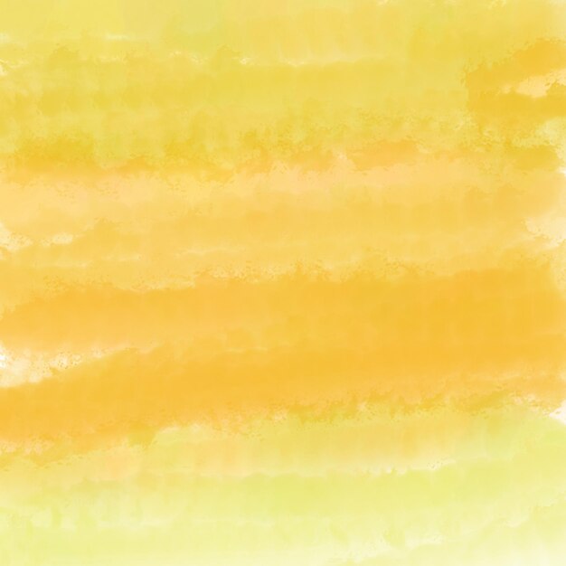 Photo arrière-plan de texture de papier à aquarelle jaune