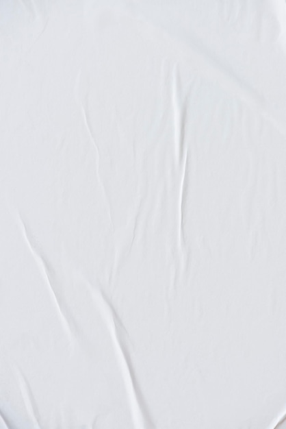 Arrière-plan à texture de papier blanchâtre ridé