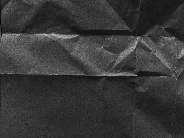 Arrière-plan de texture de papier froissé Arrière-plans de texture du papier noir