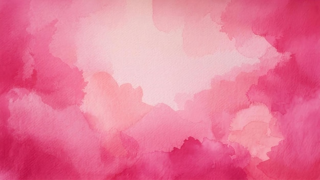 Arrière-plan à texture de papier peint à l'aquarelle rose