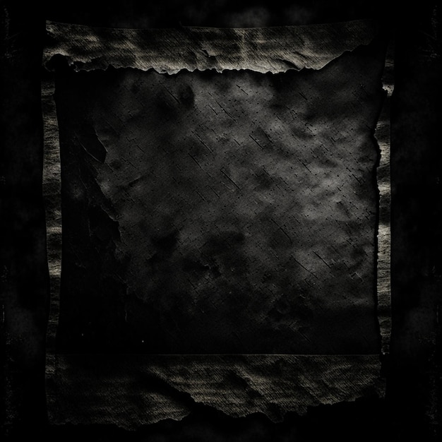 Photo arrière-plan de texture de papier vieux sombre de style grunge avec des taches et des plis