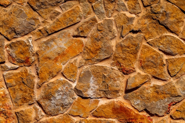 Arrière-plan d'une texture de pierre rustique. La beauté du naturel.