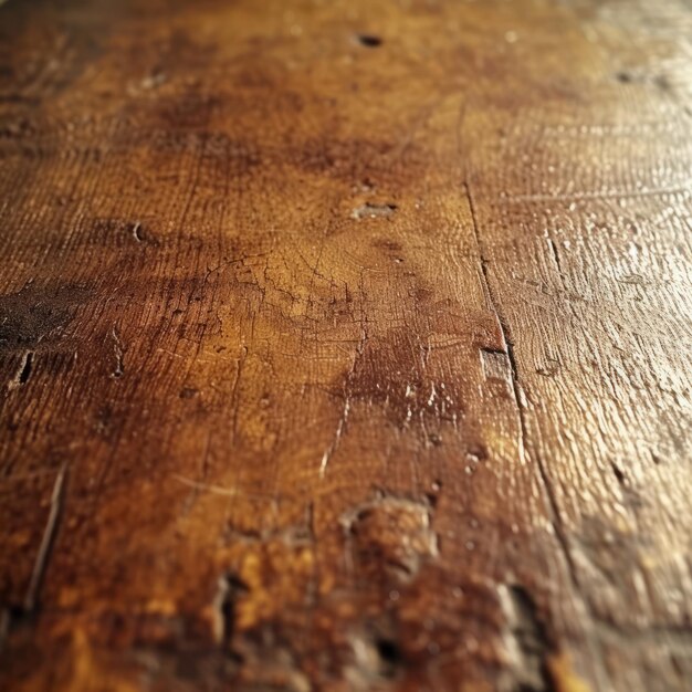 Arrière-plan à texture de table en bois ancien