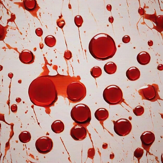 Arrière-plan de la texture de la tache de goutte de sang