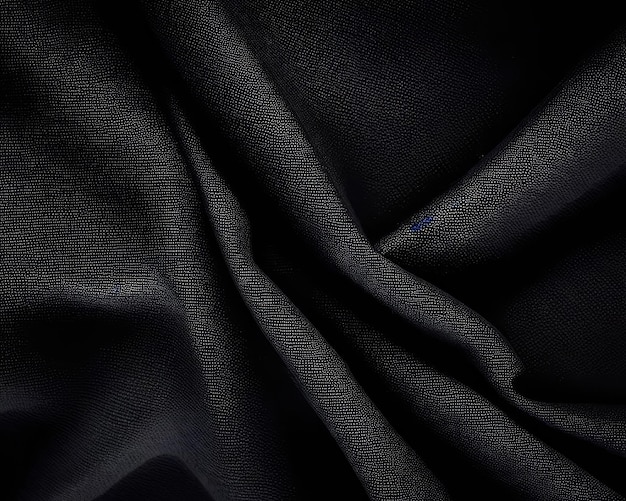 Arrière-plan à texture de tissu noir