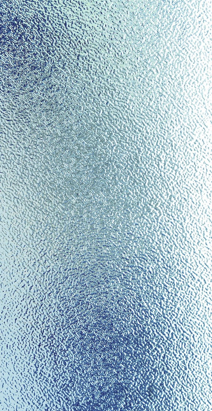 Photo arrière-plan de texture de verre bleu