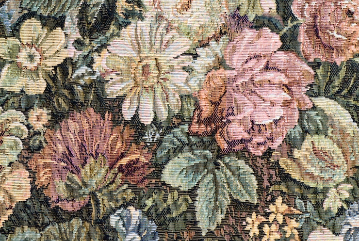 Photo arrière-plan en tissu floral vintage
