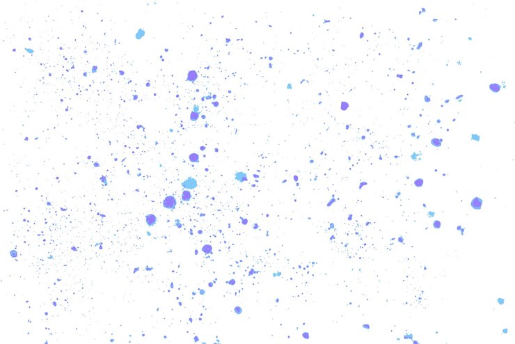Photo arrière-plan transparent bleu png avec un crayon fondu à la cire