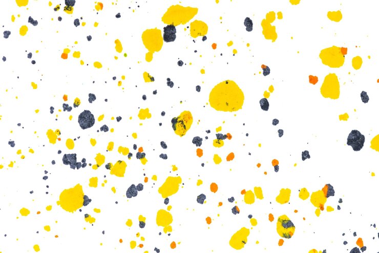 Photo arrière-plan transparent png créatif avec des crayons noirs et jaunes
