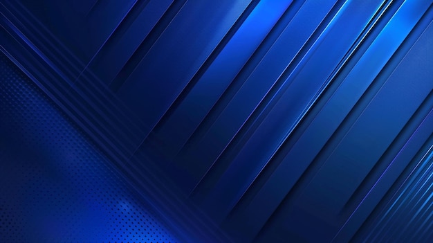 Arrière-plan vectoriel dynamique bleu vif avec des lignes diagonales