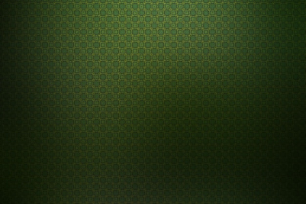 Arrière-plan vert avec un motif de formes géométriques Motif sans couture