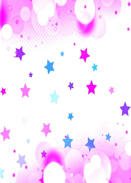 Arrière-plan vertical en bokeh rose avec espace de copie pour le texte ou vos mages