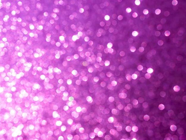 Arrière-plan violet Glimmer Bokeh Lumière pour la célébrationTexture Foil CouleurAbstrait Papier peint pour les fêtes Fêtes Noël Bonne Année Spark Pattern Effet lumineux Carte Arrière-plane de luxe