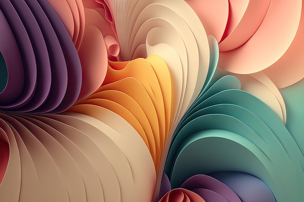 Arrière-plans abstraits avec des multicolores pastel