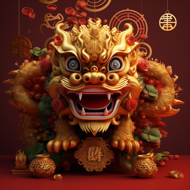 Arrière-plans du nouvel an chinois haute qualité 4k ult