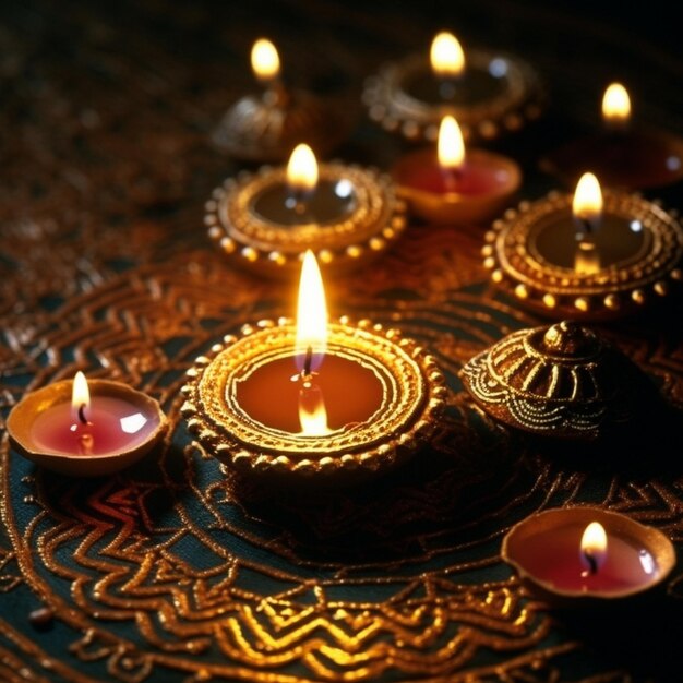 À l'arrivée de Diwali, les joyeuses salutations de Diwali remplissent les cœurs d'un sentiment d'unité et de convivialité.