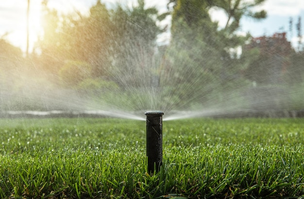 Arrosage automatique de l'eau pour le jardin et la pelouse