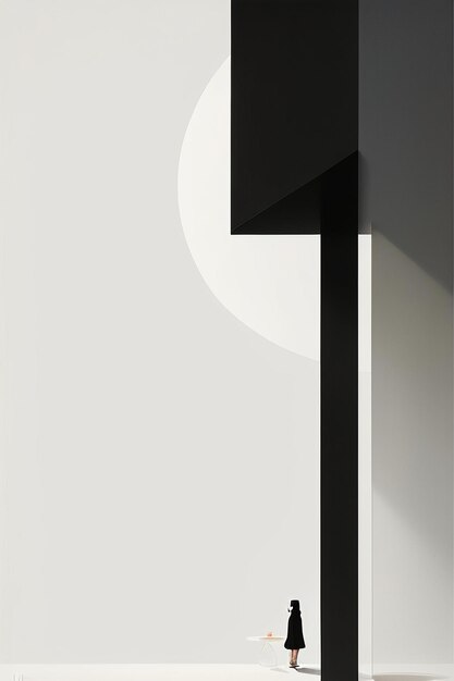Photo art abstrait pensée créative peinture simple aquarelle encre blanc simple fond d'écran