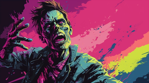 L'art de l'attaque des zombies