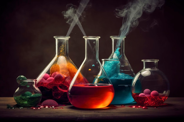 Art de la chimie du laboratoire chimie générative ai