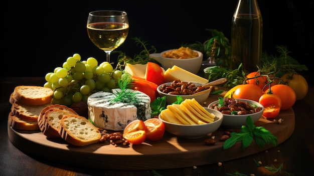 L'art culinaire du vin et du fromage